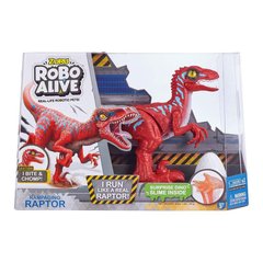Роботизована іграшка Robo Alive Червоний велоцираптор із слаймом 25289R