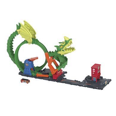 Ігровий набір Hot Wheels Атака вогняного дракона HDP03