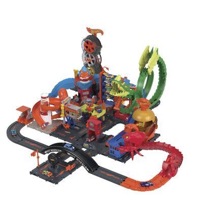 Ігровий набір Hot Wheels Атака вогняного дракона HDP03