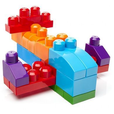 Конструктор класичний у мішку (60 дет.) Mega Bloks