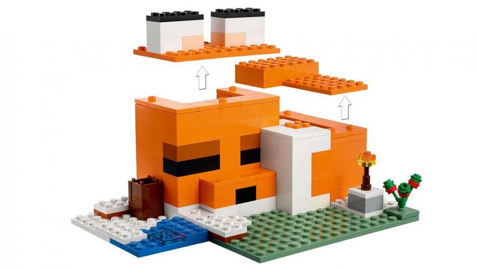 LEGO 21178 Minecraft Лисья хижина