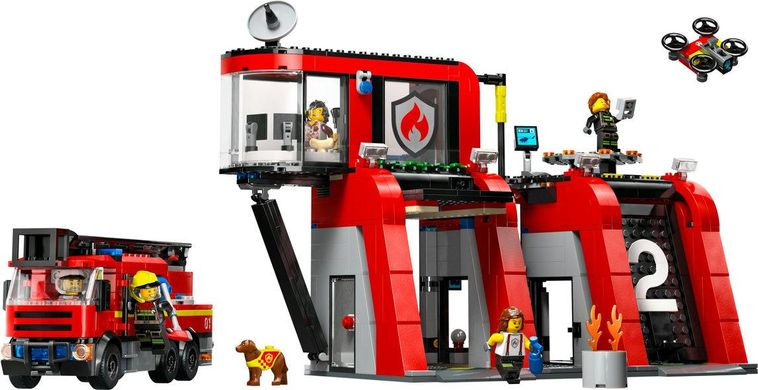 LEGO® City Пожарное депо с пожарной машиной 60414