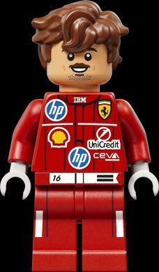 LEGO&reg; Editions Шлем Шарля Леклера из команды Scuderia Ferrari HP 43014