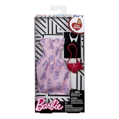 Одяг для Barbie Care Bears Pink Dress Fashion