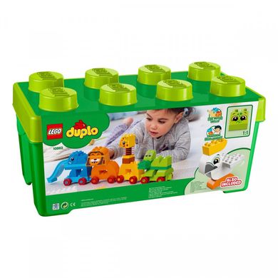 Конструктор LEGO DUPLO Коробка з кубиками Мої перші тварини 10863