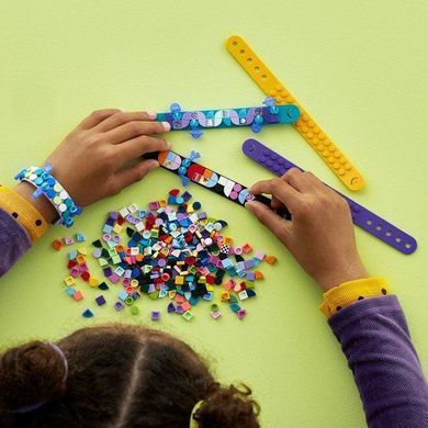 Конструктор LEGO DOTS Меганабір для створення браслетів 388 деталей 41807