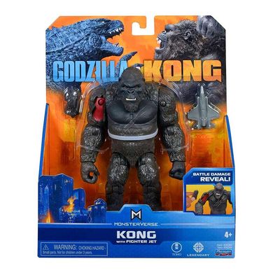 Ігровий набір Godzilla vs Kong Конг з винищувачем 35304