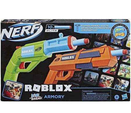 Набор игрушечный Nerf Roblox Jailbreak Armory F2479