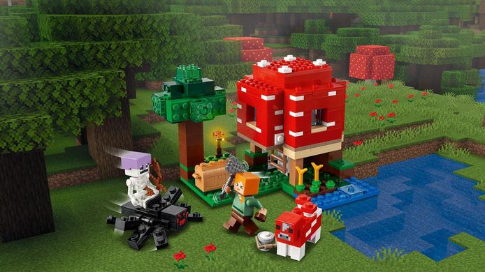 LEGO 21179 Minecraft Грибний будинок