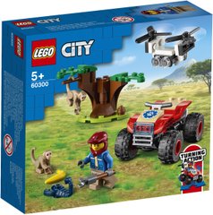 Конструктор LEGO City Wildlife Квадроцикл для порятунку диких тварин 60300