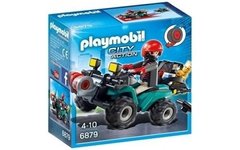 Конструктор Playmobil Грабіжник зі здобиччю на квадроциклі (6879)
