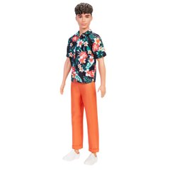 Лялька Barbie Fashionistas Кен у сорочці з квітами HBV24