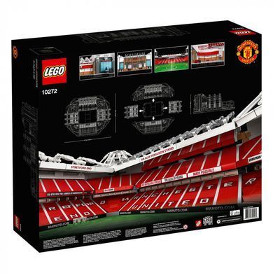 Конструктор LEGO Creator Expert Old Trafford &mdash; стадіон &laquo;Манчестер Юнайтед&raquo; 3898 деталей (10272