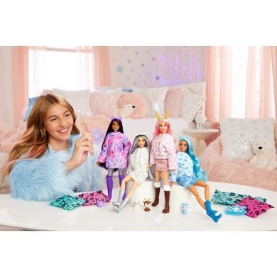 Лялька Barbie "Cutie Reveal" серії "Зимовий блиск" - полярне ведмежа, HJL64