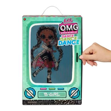 Игровой набор с куклой L.O.L. SURPRISE! серии "O.M.G Dance" – БРЕЙК-ДАНС ЛЕДИ