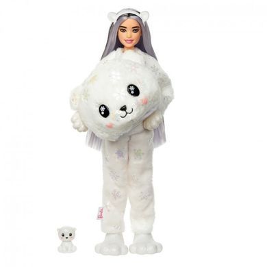 Лялька Barbie "Cutie Reveal" серії "Зимовий блиск" - полярне ведмежа, HJL64