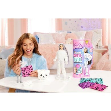 Лялька Barbie "Cutie Reveal" серії "Зимовий блиск" - полярне ведмежа, HJL64