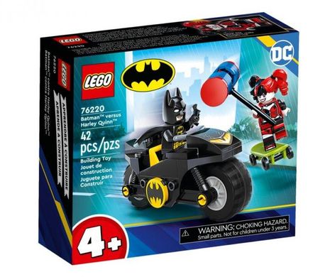 Конструктор Lego DC Super Heroes Бетмен проти Харлі Квін 42 деталі 76220