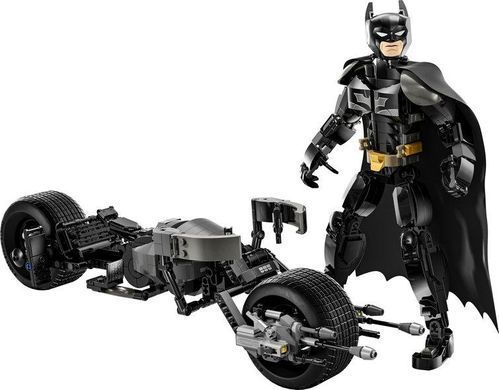 LEGO&reg; DC Бэтмен&trade;: Фигурка Бэтмена для сборки и бетцикла 76273