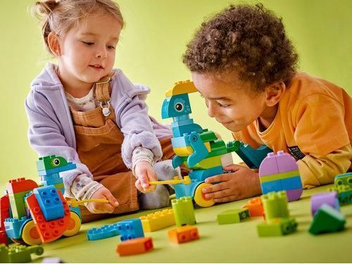 LEGO&reg; DUPLO&reg; Town Динозавры на колесах 3в1 Обучающая игрушка для малышей 10451