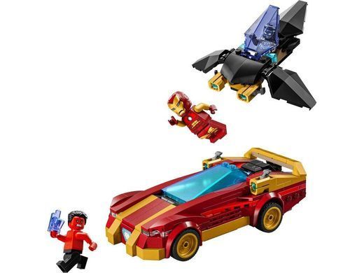 LEGO Super Heroes Автомобіль Залізної людини і Чорна Пантера проти Червоного Халка (76310)