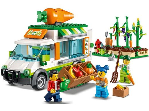 LEGO CITY Фургон для фермерського ринку 60345