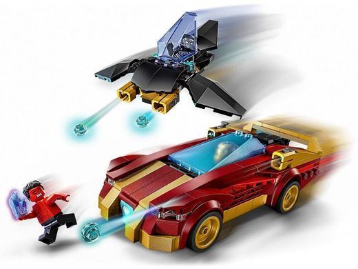 LEGO Super Heroes Автомобіль Залізної людини і Чорна Пантера проти Червоного Халка (76310)