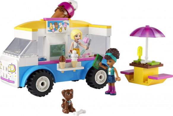 Конструктор LEGO Friends Фургон с мороженым 84 детали 41715