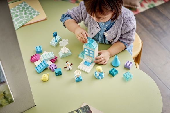 LEGO&reg; DUPLO&reg; | Disney Коробка для творчого конструювання &laquo;Крижане серце&raquo; з Ельзою й Олафом 10462