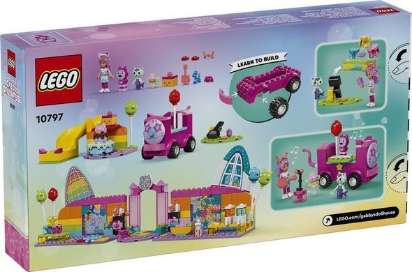 LEGO&reg; Ляльковий будиночок Ґаббі &laquo;Святкова кімната Ґаббі&raquo; Набір 10797