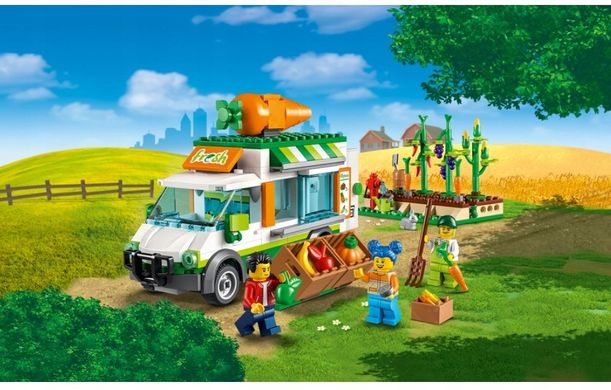 LEGO CITY Фургон для фермерського ринку 60345