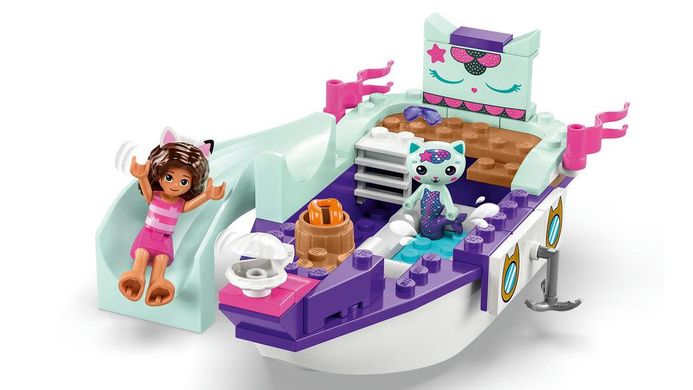 LEGO Gabby's Dollhouse Корабель і спа Ґаббі й Нявки 10786
