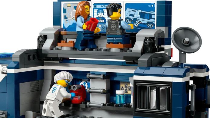 LEGO® City Пересувна поліцейська криміналістична лабораторія 60418