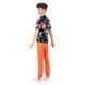 Лялька Barbie Fashionistas Кен у сорочці з квітами HBV24