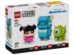 LEGO&reg; BrickHeadz&trade; ǀ Disney і Pixar Фігурки Саллі, Майка й Бу (40861)