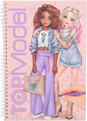 Набір для творчості TOP Model Colouring Book With Pen Set