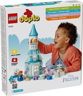 LEGO&reg; DUPLO&reg; │ Disney Вечірка у крижаному палаці Ельзи та Анни Конструктор для дітей 10455
