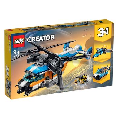 Конструктор LEGO Creator Двухвинтовой вертолет 31096
