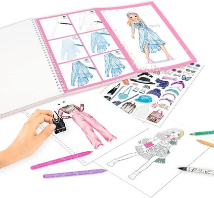 Набір для творчості TOP Model Colouring Book With Pen Set