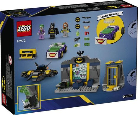 LEGO® DC Бэтмен™ Пещера Бэтмена с Бэтменом, Бетгерл и Джокером 76272