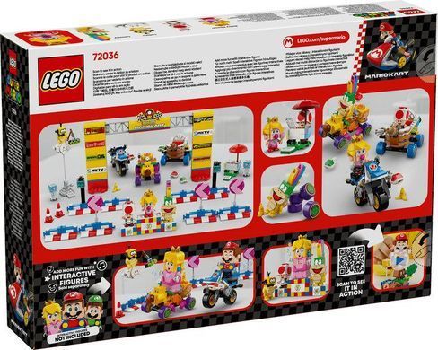 Конструктор LEGO Super Mario Mario Kart&trade; &ndash; Baby Peach & Grand Prix. Набір 72036