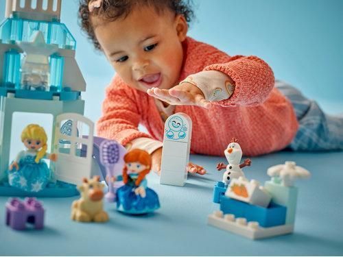 LEGO&reg; DUPLO&reg; │ Disney Вечірка у крижаному палаці Ельзи та Анни Конструктор для дітей 10455