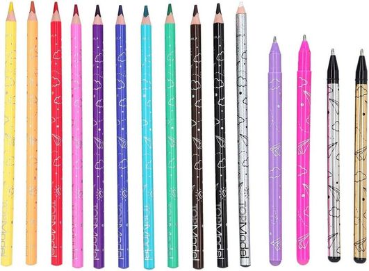 Набір для творчості TOP Model Colouring Book With Pen Set