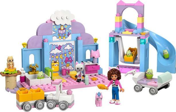 LEGO&reg; Ляльковий будиночок Ґаббі &laquo;Міні-кото-ясла Ґаббі&raquo; Іграшка 10796