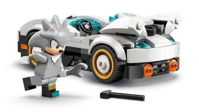 LEGO Sonic Автомобіль Сільвера vs. монстр вантажівки Наклза 77118