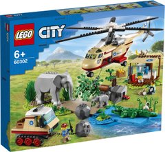 Конструктор LEGO City Wildlife Операція з порятунку диких тварин 60302