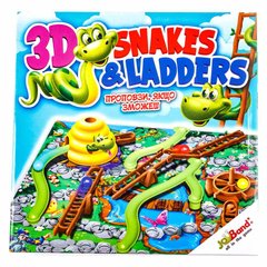 Настільна гра JoyBand Змійки та сходинки 40405