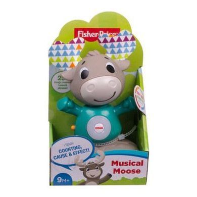 Інтерактивна іграшка Fisher-Price Linkimals Веселий лось українською GXR01