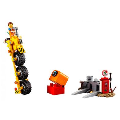 Конструктор LEGO Movie 2 Трехколёсный велосипед Эммета 70823