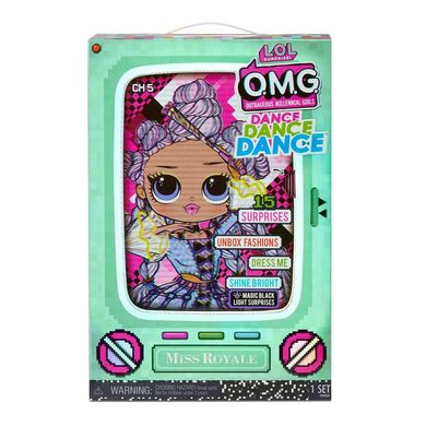 Игровой набор с куклой L.O.L. SURPRISE! серии "O.M.G Dance" – МИСС РОЯЛ